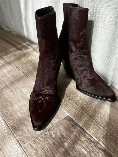 celine western boot|celine western boots.